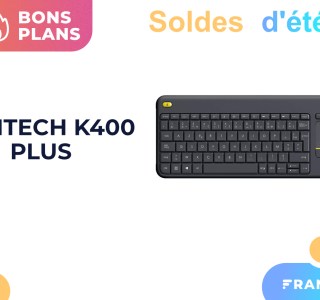 Le très populaire clavier Logitech K400 plus est à moitié prix pendant les soldes