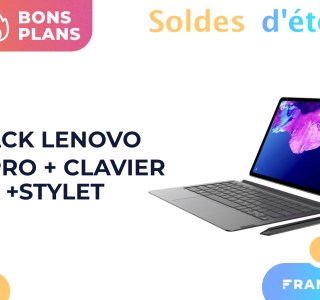 Le pack Lenovo Tab P11 Pro + clavier + stylet est 100 € moins cher pour les soldes