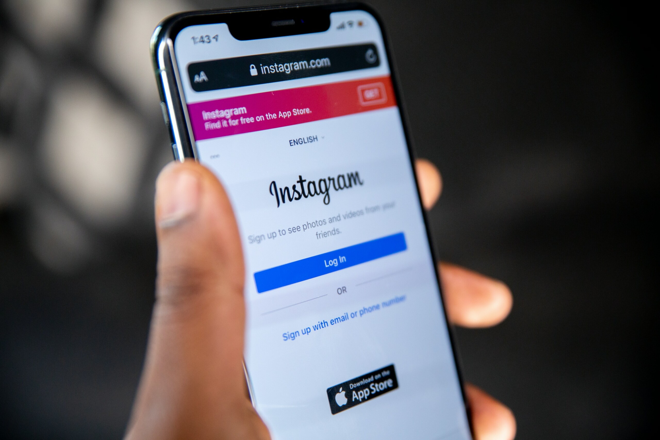 Instagram exige désormais votre date de naissance sinon l&rsquo;application sera bloquée