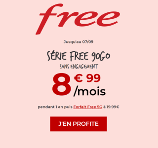 Free mobile est de retour dans la compétition avec un forfait 90 Go à 8,99 €