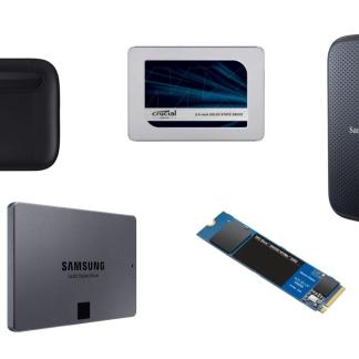 Notre TOP 5 des SSD internes, externes et NVMe actuellement en promotion