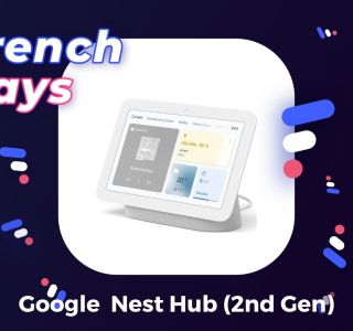 Google Nest Hub : la 2e génération est à -27% pendant les French Days