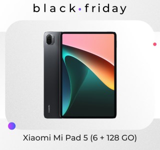 Xiaomi Mi Pad 5 : l’outsider des tablettes perd 70€ pour le Black Friday