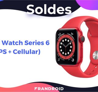 L’Apple Watch Series 6 est en promotion à -30 % pour les soldes sur Amazon