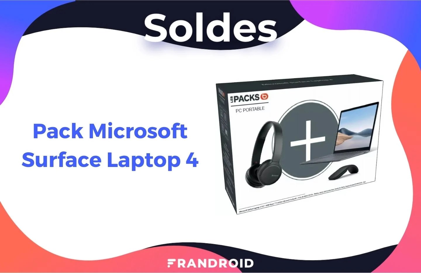Ce pack Surface Laptop 4 + casque + souris sans fil est soldé à un bon prix