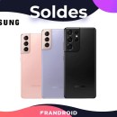 Samsung déstocke ses Galaxy S21, S21+ et S21 Ultra avant la fin des soldes