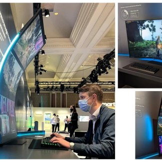 Samsung Odyssey Ark : l’incroyable écran PC de 55 pouces pour le gaming et le travail