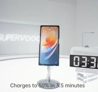 Toujours plus : 9 min pour recharger un smartphone avec l’Oppo SuperVooc 240 W