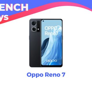 Un code promo French Days fait perdre plus de 50 € au nouveau Oppo Reno 7
