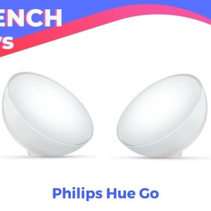 Ce lot de deux Philips Hue Go est à -50 % pendant les French Days