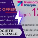 Société Générale VS Boursorama Banque : quelle est la meilleure offre de bienvenue du moment ?