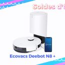 Ecovacs Deebot N8 + : cet aspirateur robot premium est soldé à -33 %