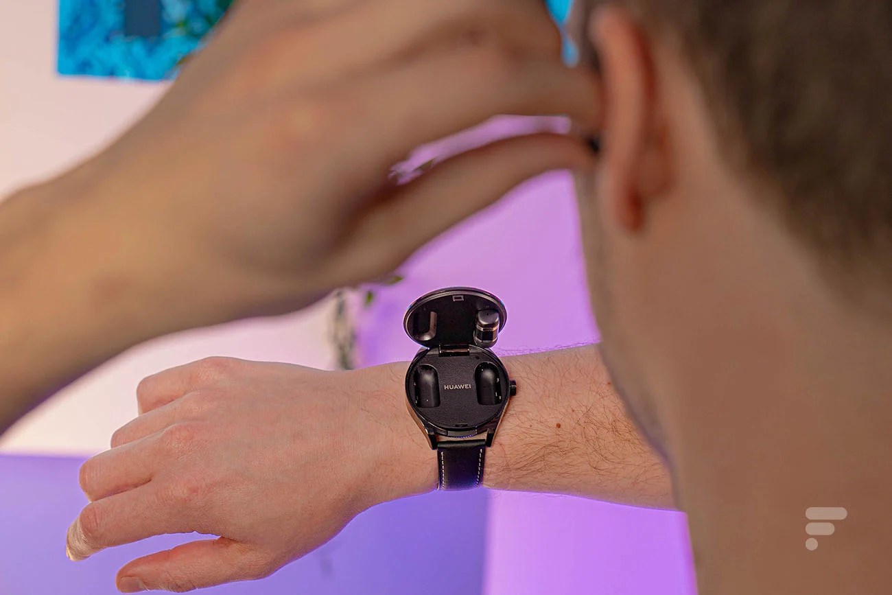 Test de la Huawei Watch Buds : cette montre est un boîtier d’écouteurs sans fil