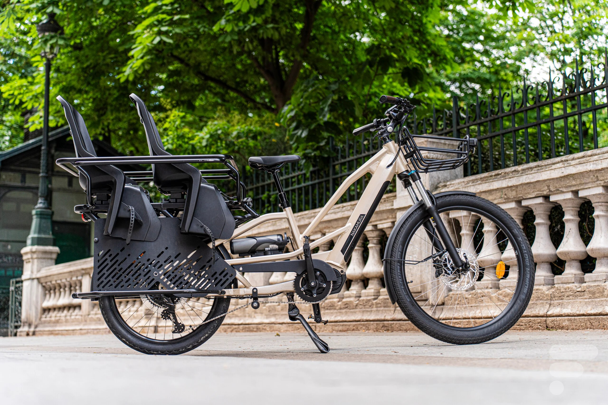 Test du vélo électrique Nakamura Crossover Longtail : l’un des meilleurs rapports équipement-prix pour un longtail