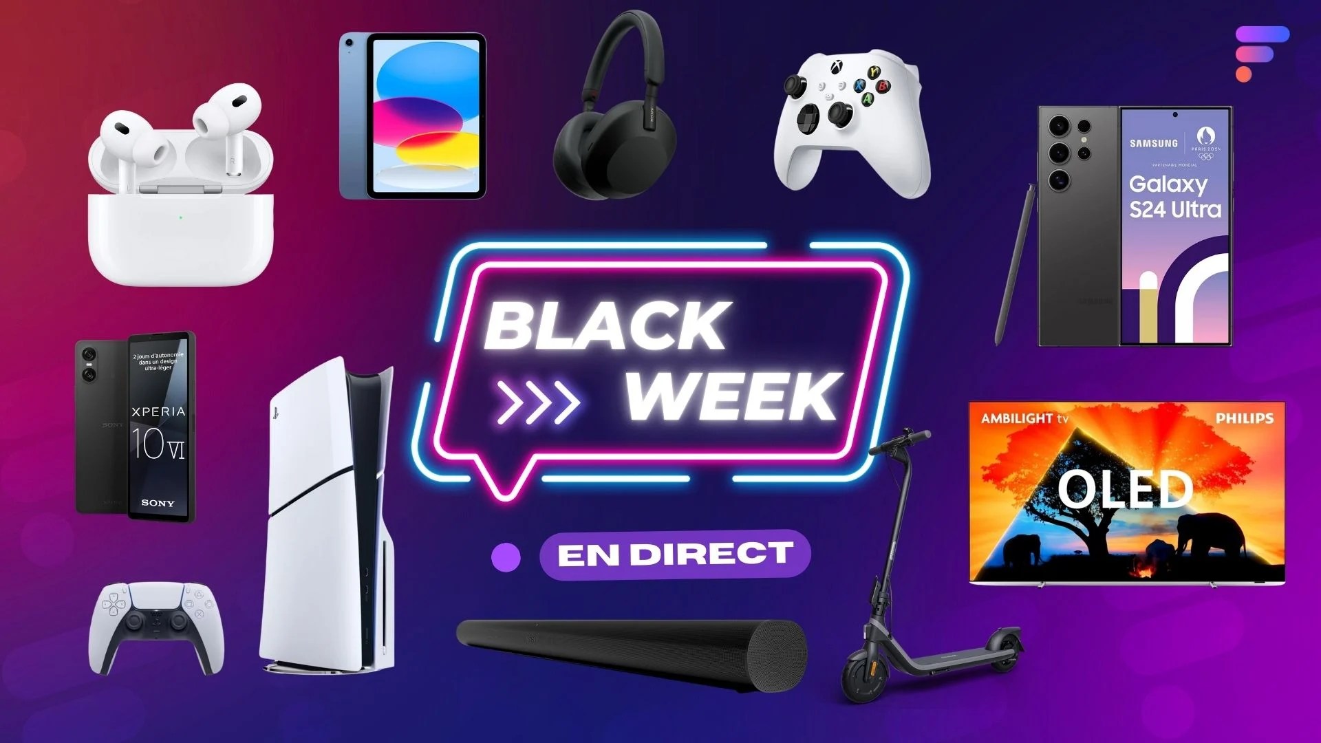 Black Friday 2024 : les meilleures offres d’Amazon, la Fnac et d’autres sont là ! (Black Week à suivre en DIRECT)