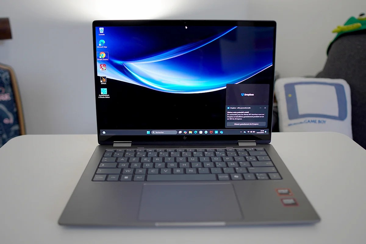 Test du HP Envy x360 14 (2024) : un proposition solide pour cet ultrabook transformable