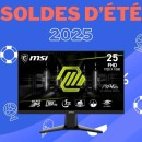 À seulement 99 €, cet écran PC de 24,5″ (180 Hz et 1 ms) est le super deal des soldes pour les gamers aux petits budgets
