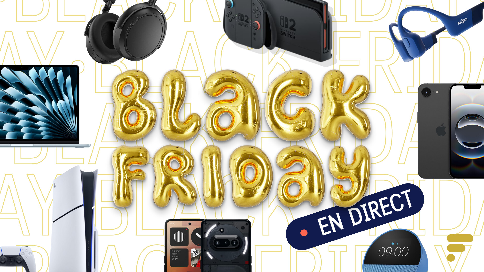 Black Friday 2025 : voici les meilleurs deals à saisir en DIRECT chez Amazon, Boulanger, Fnac, Darty…