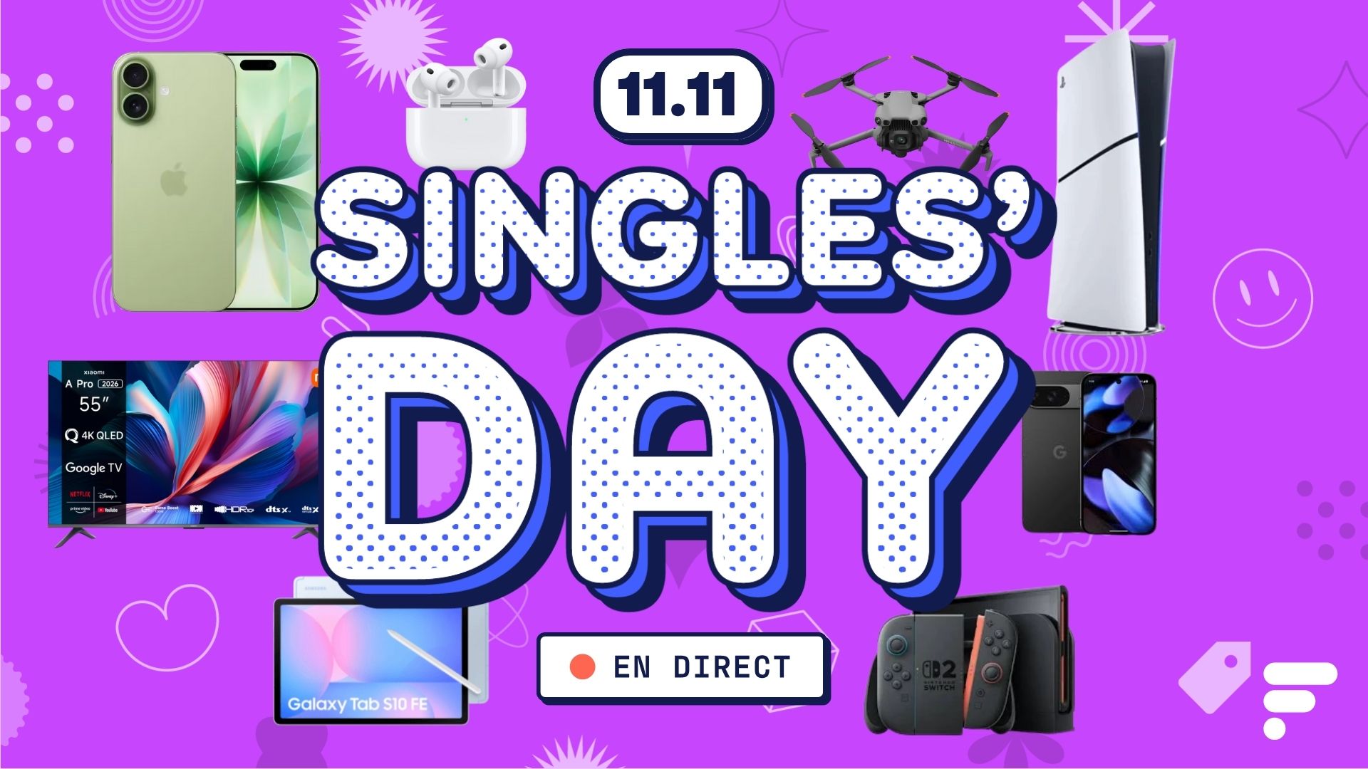 Le Black Friday chinois démarre fort : voici les meilleures offres en DIRECT du 11 novembre à l’occasion du Singles Day