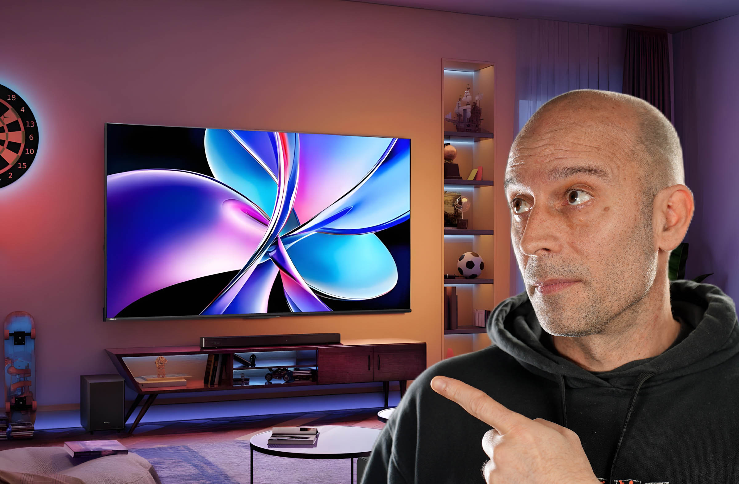 Test du Hisense 55E7Q Pro : un téléviseur QLED 144 Hz accessible très fluide et réactif