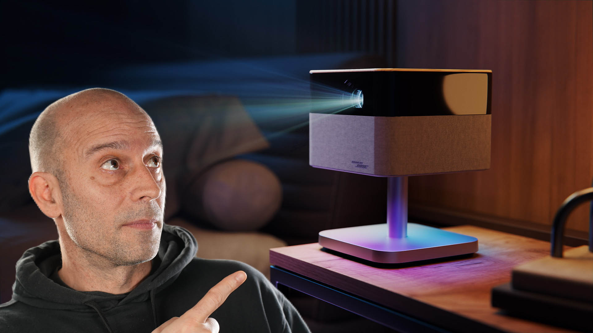 Test du Epson EF-72 : un vidéoprojecteur Ultra HD LED compact, design et avec un son Bose