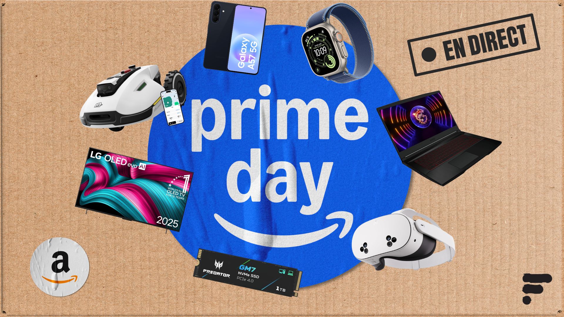 Le Prime Day d&rsquo;Amazon commence enfin ! Voici les meilleures offres en DIRECT