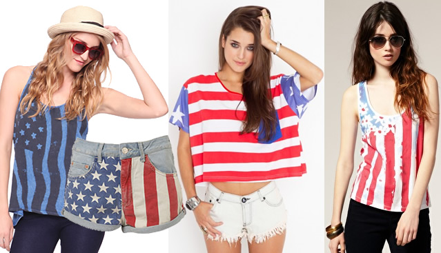american flag1 Drapeau américain : le tee-shirt patriotique