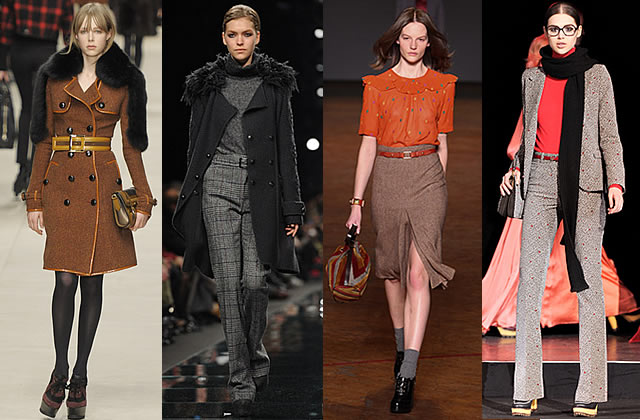Héritage-burberryprorsum-ermannosceverino-mbym-paul&joes Tendances Mode Automne Hiver 2011 2012