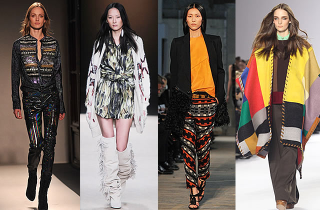Indien-balmain-isabelmarant-proenzaschouler-chloé Tendances Mode Automne Hiver 2011 2012