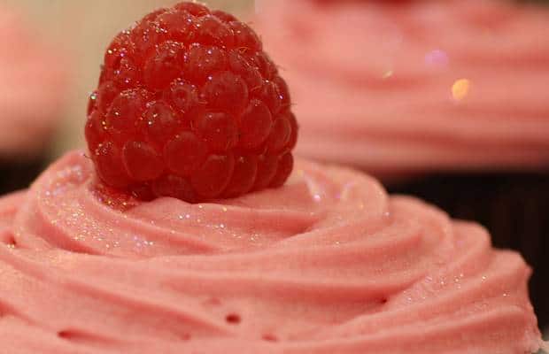 glacage mascarpone framboise