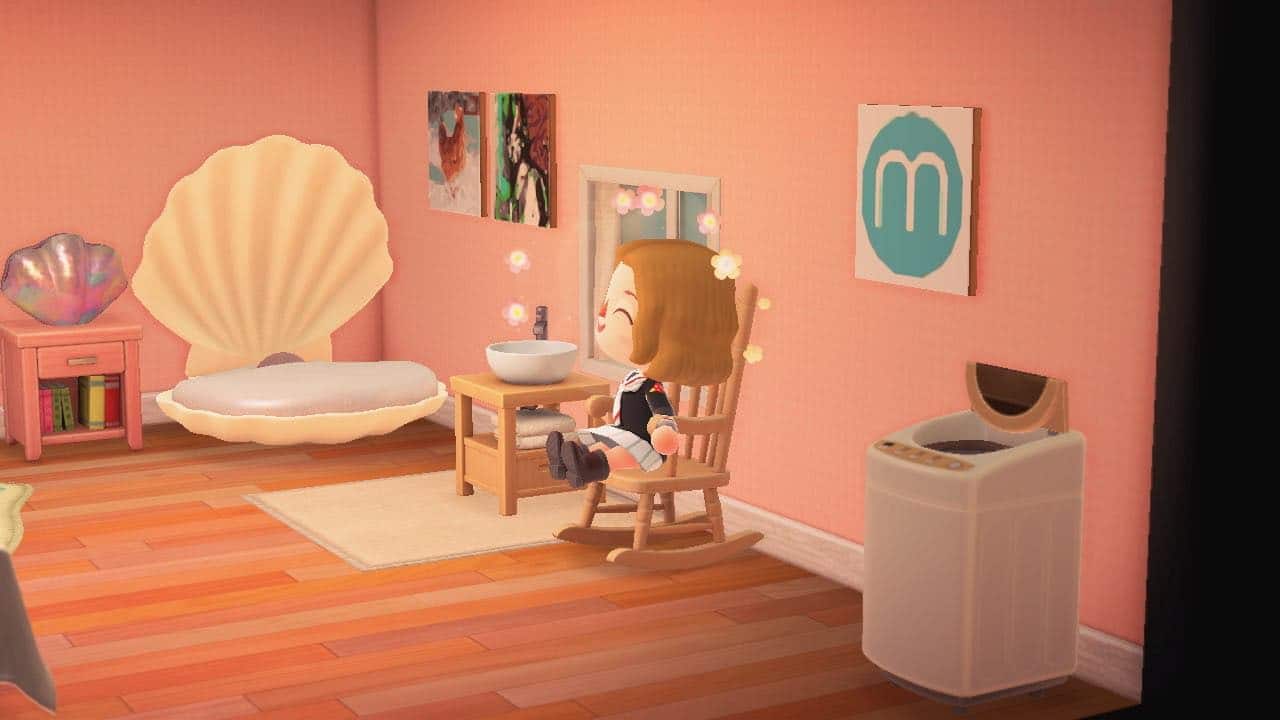 Regardez-moi ce lit coquillage et ce tableau Madmoizelle !