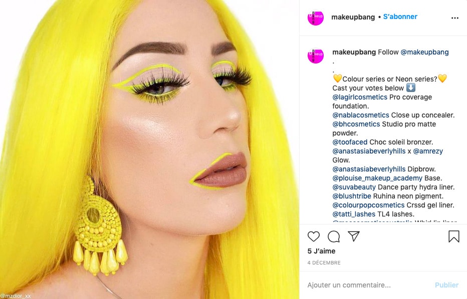 Instagram @makeupbang