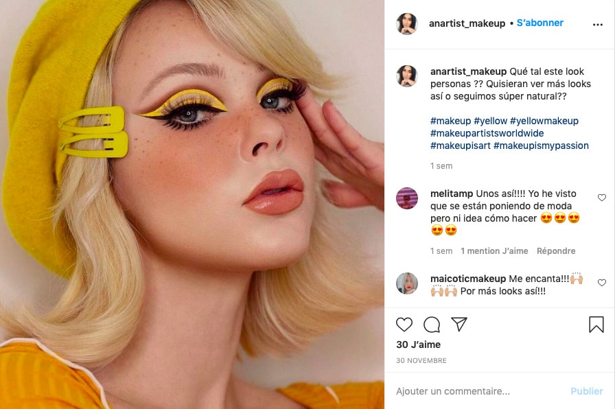 Instagram @anartist_makeup