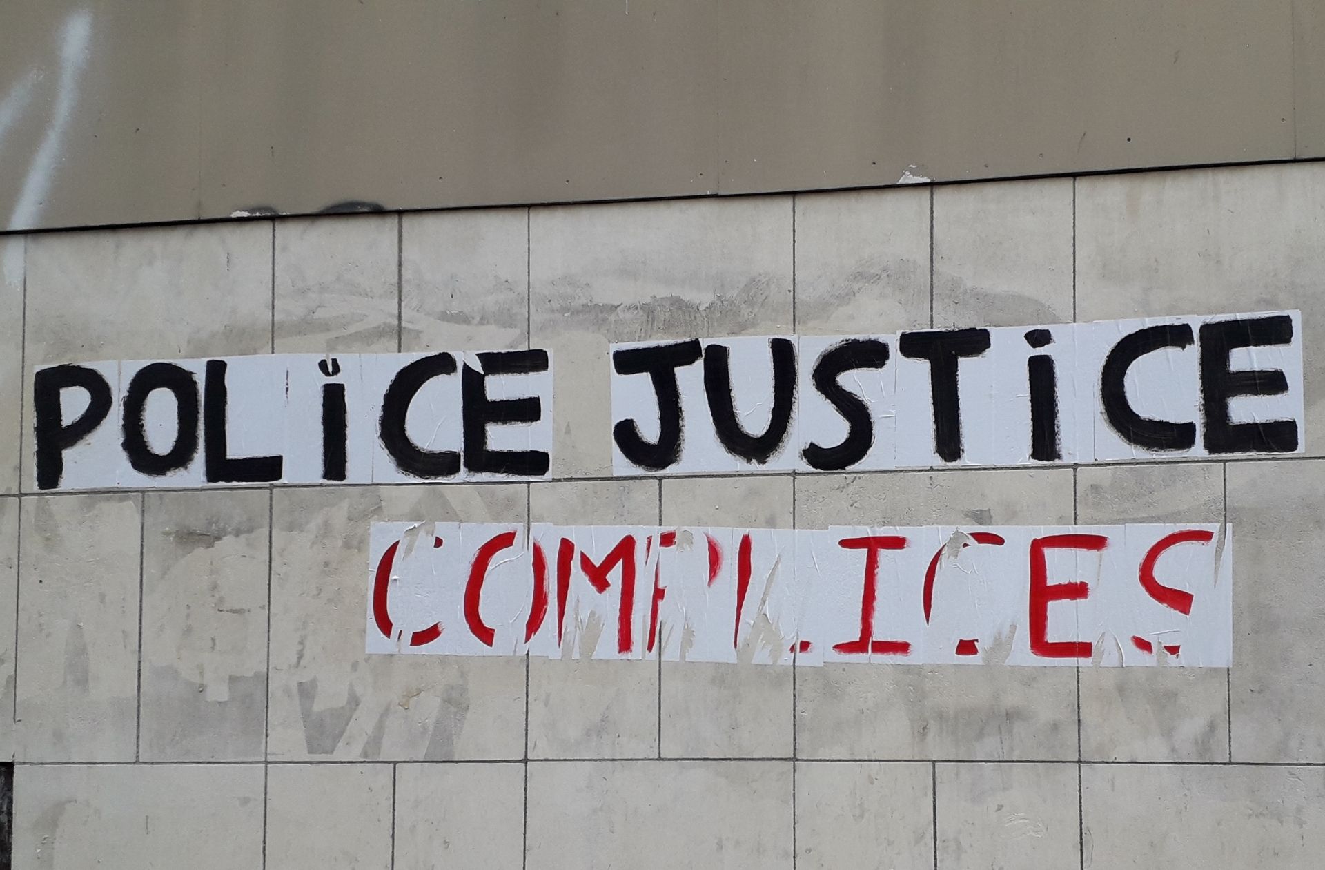 police justice complices collages feministes