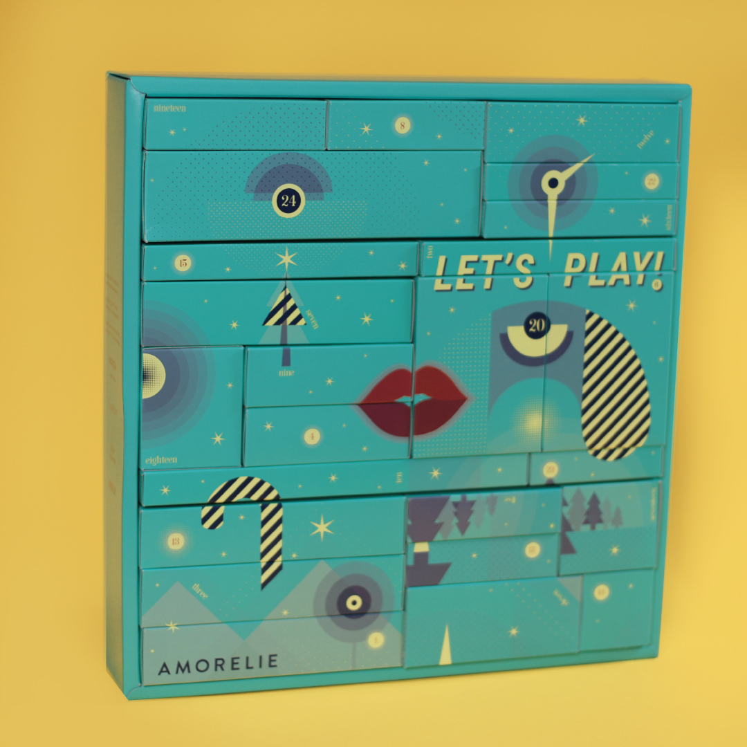 Le calendrier de l'Avent Amorelie multi-marques