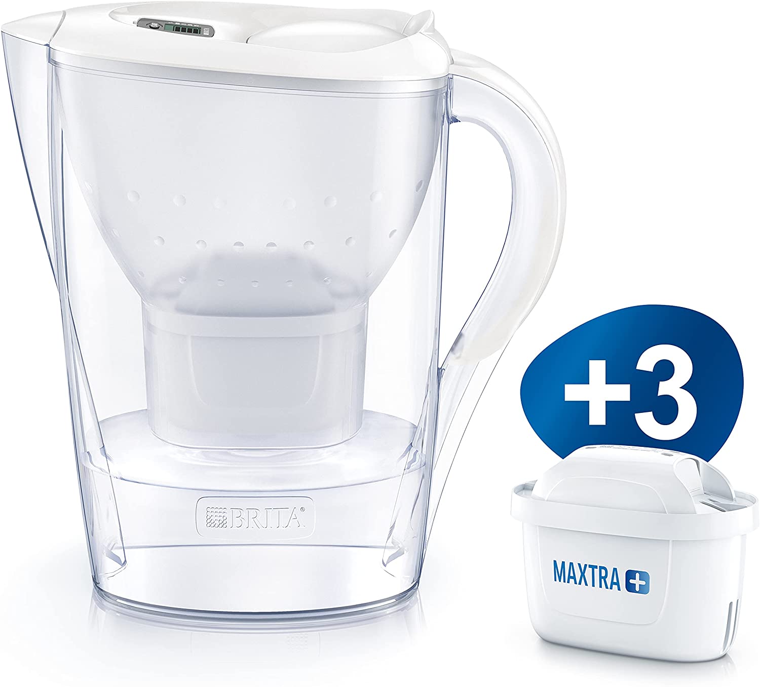 Pour une eau moins calcaire, la carafe filtrante Brita est à -40%