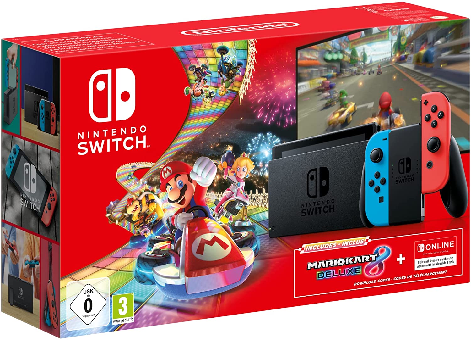 La Black Week n’a pas fini de vous gâter : Le pack Nintendo Switch avec Mario Kart 8 Deluxe est à -21%