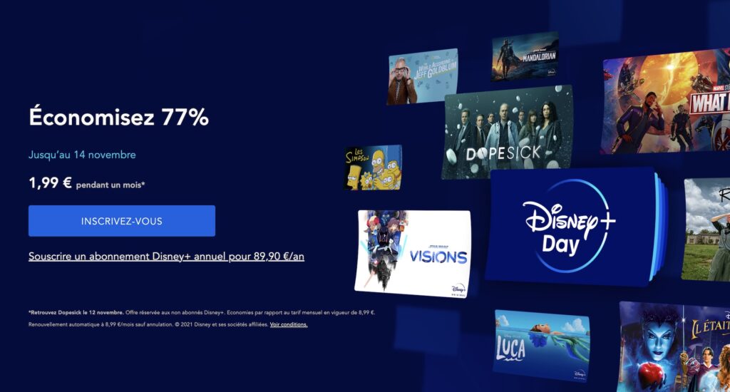 C’est Noël avant l’heure : Disney+ est à moins de 2€, voilà comment en bénéficier