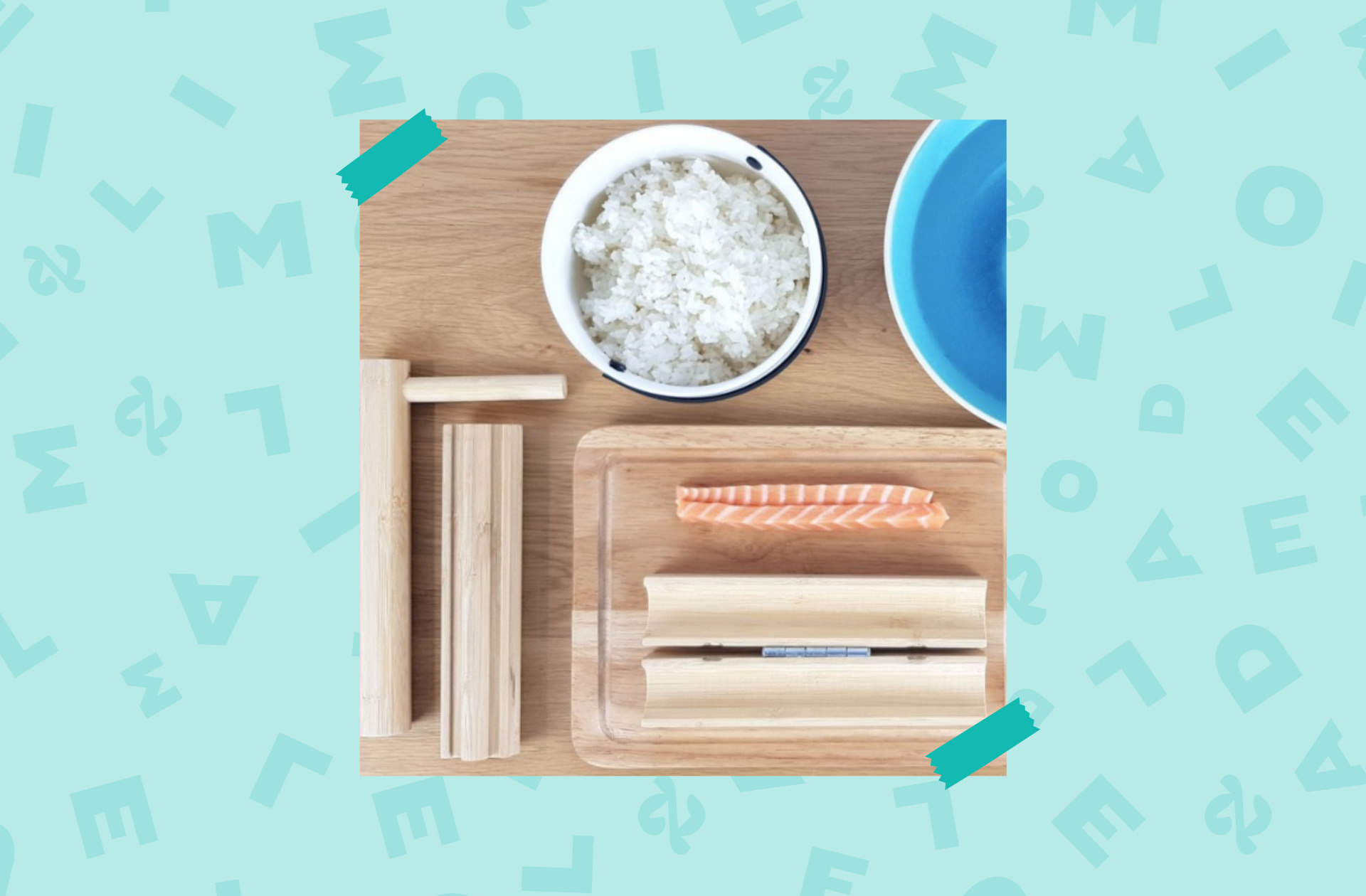Un kit pour faire des makis soi-même, l’idée cadeau cool pour les fans de sauce soja