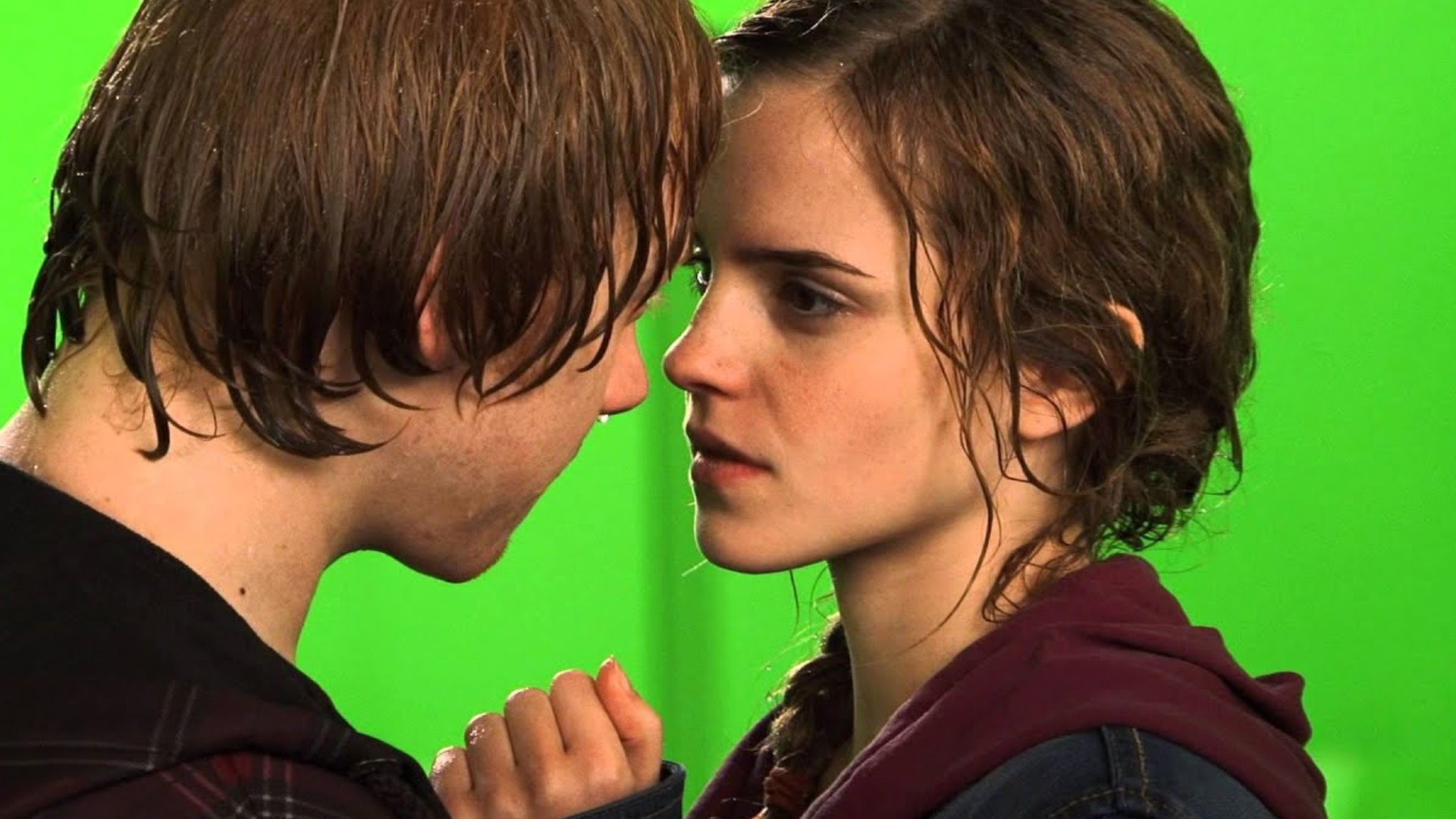 Sorry la team Romione : le baiser Ron-Hermione était le pire moment d’Harry Potter pour ses interprètes
