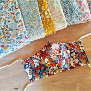 Masque de protection en tissu, Etsy, 11€