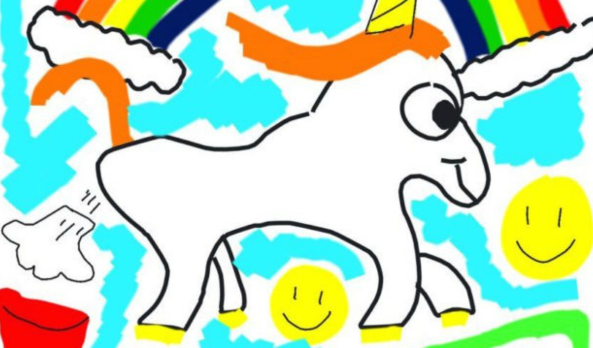 Dessin de licorne qui pète  même Elon Musk doit respecter le droit d