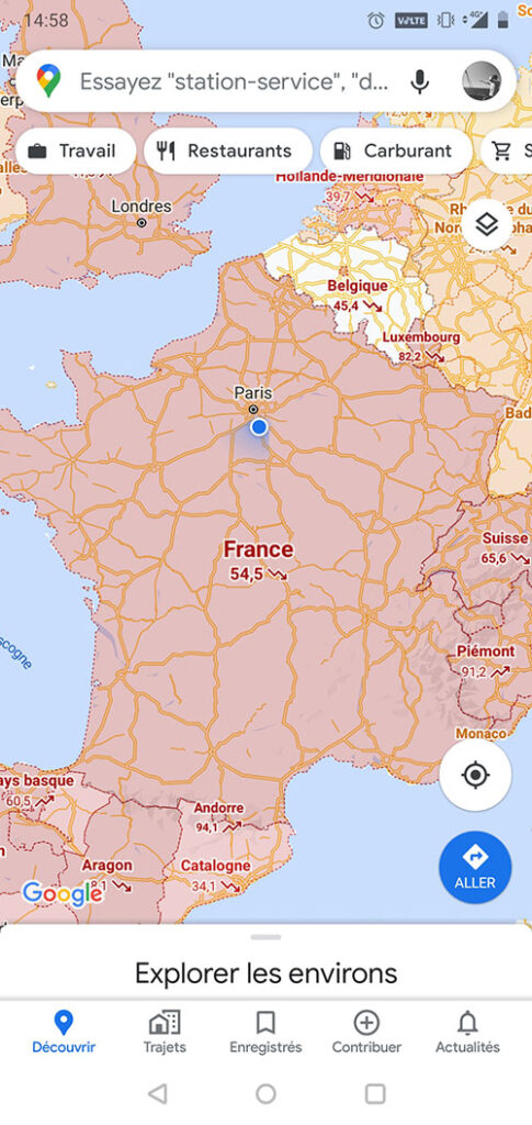 Coronavirus : Google Maps donne de nouvelles informations pour vos trajets