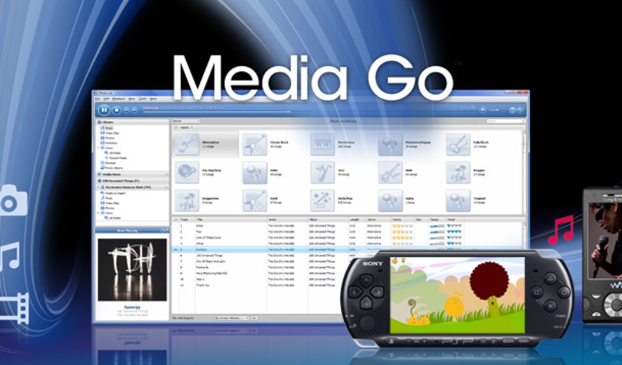 Media Go Sony sort son logiciel pour concurrencer iTunes