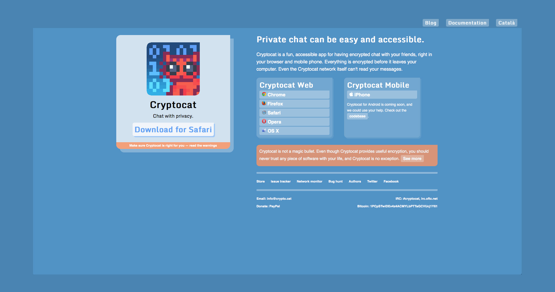 cryptocat pagina oficial