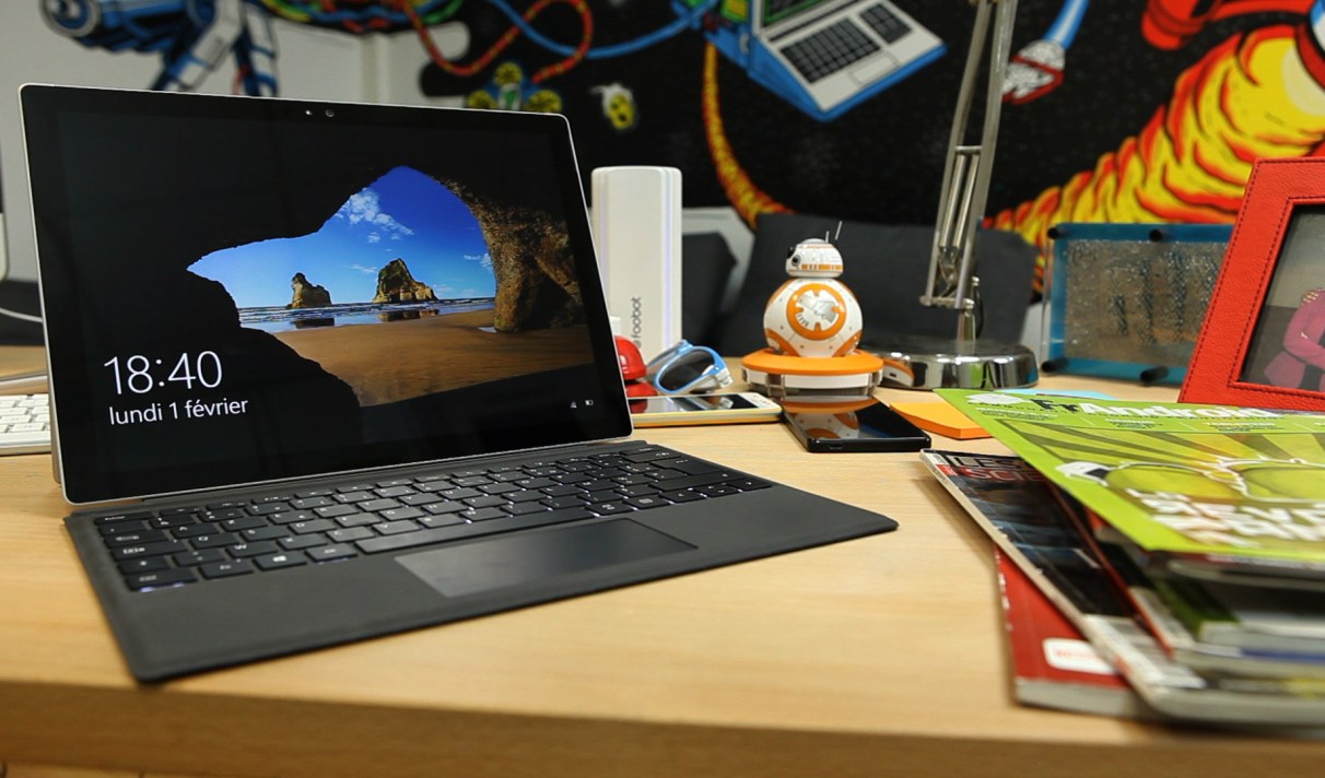 Test de la Surface Pro 4