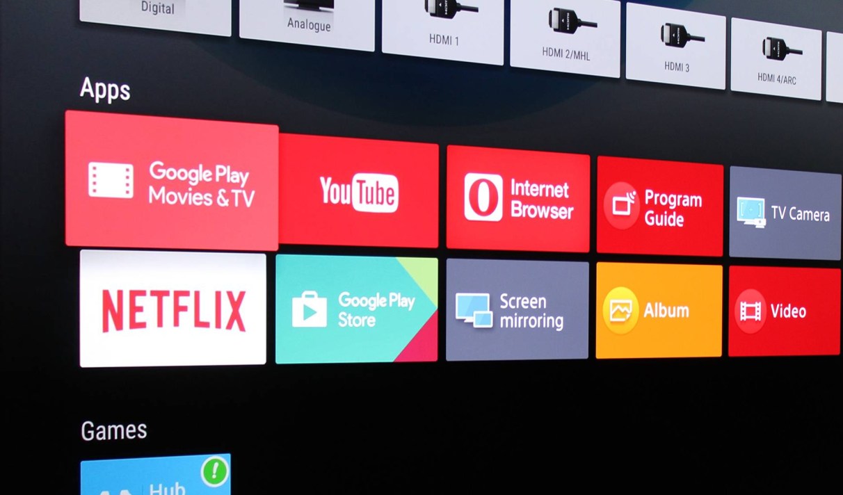 Sony Bravia Kein App Store