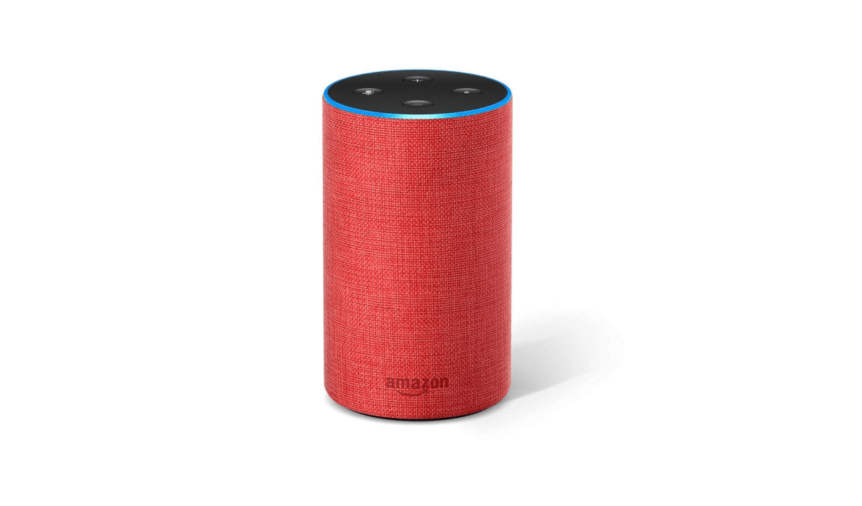 Amazon lance son Echo Plus (RED) avec une jolie robe rouge pour le