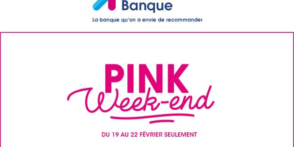 Le Pink Week End Est De Retour Chez Boursorama Avec 130 De Prime A La Cle