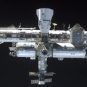 Het internationale ruimtestation gezien vanuit Crew Dragon // Bron: Esa / NASa